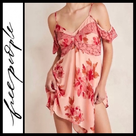 NWOT Free People Monday Morning Trapeze Dress - Picture 2 of 9